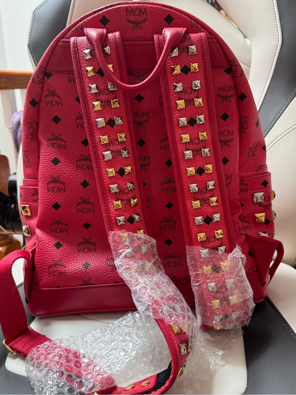 MCM backpack bright